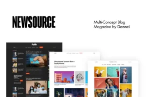 Mua Newsource - Multi-Concept Blog Magazine giá rẻ