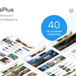 NewsPlus – News and Magazine WordPress theme