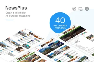 Mua NewsPlus - News and Magazine WordPress theme giá rẻ