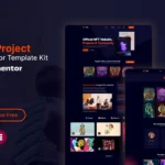 NFTku – NFT Project Elementor Template Kit