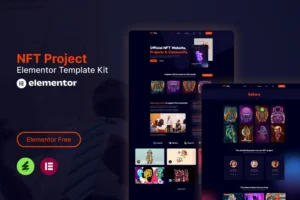 Mua NFTku - NFT Project Elementor Template Kit giá rẻ