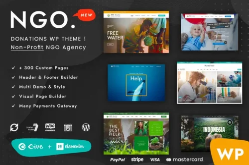 Mua Ngo - Charity & Donation WordPress Theme giá rẻ