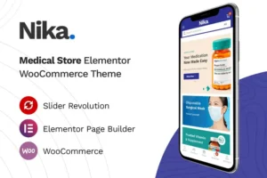 Mua Nika - Medical Elementor WooCommerce Theme giá rẻ