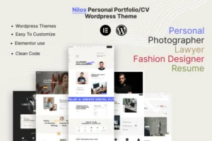 Mua Nilos - Personal Portfolio WordPress Theme giá rẻ