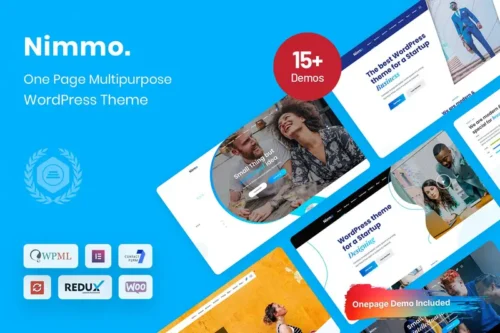 Mua Nimmo - One Page WordPress Theme giá rẻ