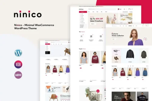 Mua Ninico - Minimal WooCommerce WordPress Theme giá rẻ