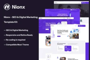 Mua Nionx - SEO & Digital Marketing Template Kit giá rẻ