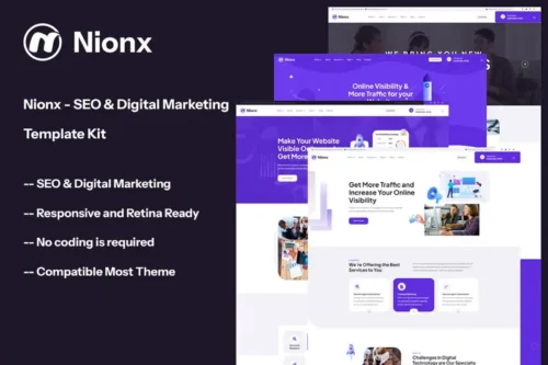 Mua Nionx - SEO & Digital Marketing Template Kit giá rẻ