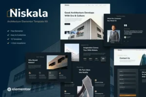 Mua Niskala - Architercture Elementor Template Kit giá rẻ