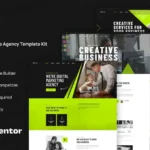 Nisoz – Creative Agency Elementor Template Kit