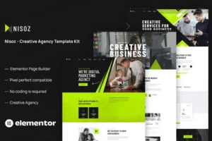Mua Nisoz - Creative Agency Elementor Template Kit giá rẻ