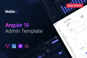 Mua NobleUI - Angular 18 Admin Template giá rẻ