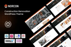 Mua Norcon - Construction Renovation WordPress Theme giá rẻ