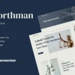 Northman – Law Firm Elementor Template Kit