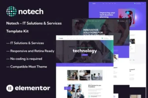 Mua Notech - IT Solutions & Services Template Kit giá rẻ