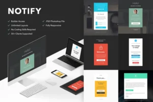 Mua Notify - 6 Emails + Themebuilder Access giá rẻ