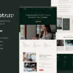 Notrav – Notary Public & Legal Services Elementor Template Kit