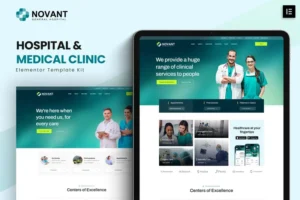 Mua Novant - Hospital And Medical Clinic Elementor Template Kit giá rẻ