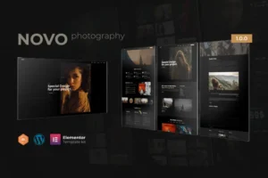 Mua Novo - Photography Elementor Template Kit giá rẻ