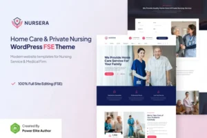 Mua Nursera – Home Care & Private Nursing WP Theme giá rẻ