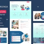 Nursinga –  Nursing Home Care & Medical Elementor Template Kit