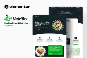 Mua Nutrithy - Healthy Food & Nutrition Elementor Template Kit giá rẻ