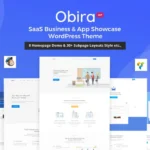 Obira – SaaS Business & App Showcase Theme