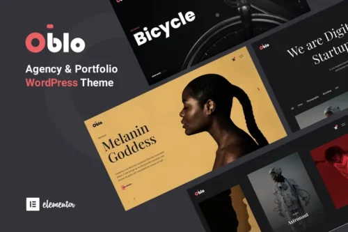 Mua Oblo - Creative Portfolio Agency WordPress Theme giá rẻ