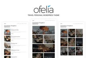 Mua Ofelia - Travel Personal WordPress Blog Theme giá rẻ