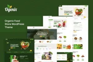 Mua Ogenix - Organic Food Store WordPress Theme giá rẻ