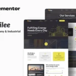 Oilee – Oil Company & Industrial Company Elementor Template Kit