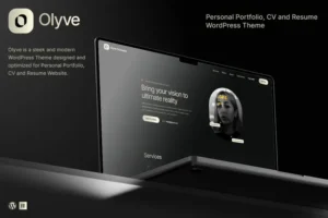 Mua Olyve - Personal Portfolio WordPress Theme giá rẻ