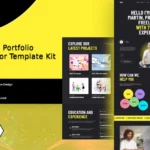 Omio – Modern Personal Portfolio Elementor Template Kit