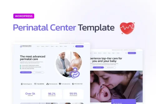 Mua Omnicare – Reproductive & Perinatal Center Elementor Pro Template Kit giá rẻ