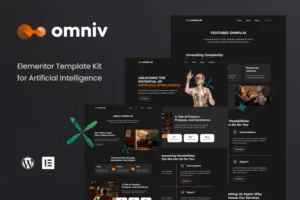 Mua Omniv AI - Artificial Intelligence Elementor Template Kit giá rẻ