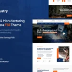 Ondustry – Industry & Manufacturing FSE WordPress