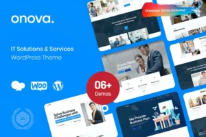 Mua Onova - IT Solutions & Services WordPress Theme giá rẻ