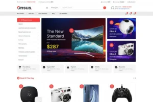 Mua Onsus - Electronics E-commerce WordPress Theme giá rẻ