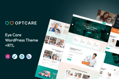 Mua Optcare - Eye Care WordPress Theme giá rẻ