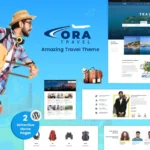 Ora | Travel, Tour Booking WordPress Theme