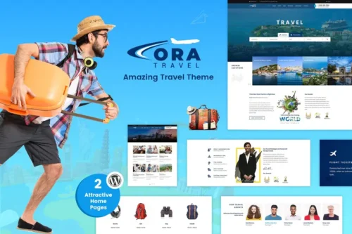 Mua Ora | Travel, Tour Booking WordPress Theme giá rẻ