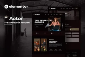 Mua Oractor - Actor Agency Elementor Template Kit giá rẻ