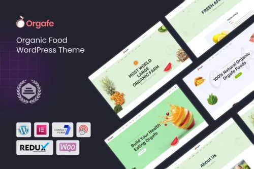 Mua Orgafe - Organic Food WordPress Theme giá rẻ