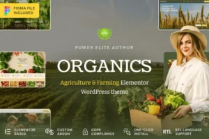 Mua Organics - Agriculture & Food Farm WordPress Theme giá rẻ