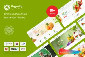 Mua Organify - Organic Food Products WordPress Theme giá rẻ
