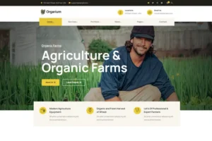Mua Orgarium - Agriculture & Organic WordPress Theme giá rẻ