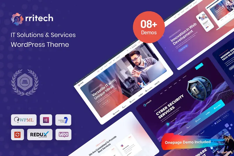 Mua Orritech - IT Solutions & Services WordPress Theme giá rẻ