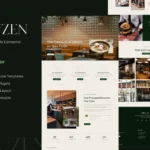 Oruzen – Restaurant & Cafe Elementor Template Kit