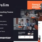 Oslim – Consulting Finance Elementor Template Kit
