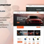 OtoPlaza – Auto Parts Store & Accessories Elementor Pro Template Kit